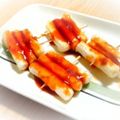 目玉の母さん's cooksnap of when they made 韓国のおやつ☆トッコチ（떡꼬치・揚げ餅）.