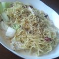 ｻﾁﾋﾟｰ's cooksnap of when they made ラーメンで濃厚カルボナーラ♪.