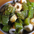 くぼたん69's cooksnap of when they made 茎わかめと柚子コショウの和え物.