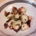 BoysMom's cooksnap of when they made ♪タコのガーリックオイル炒め♪.