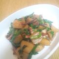 ※もこもこ※'s cooksnap of when they made いかとじゃがいものニラチーズ炒め.