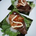 paseri88's cooksnap of when they made 韓国風♡牛肉キムチのマヨネーズ巻き.