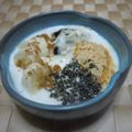 kemeta's cooksnap of when they made はちみつ★きなこ☆ごま★ヨーグルト.