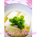 音々かーちゃん's cooksnap of when they made 春を味わう！豆腐とタケノコの揚げだし　.