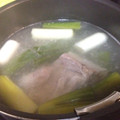 Hudsonyuri's cooksnap of when they made 味付けはなし！ただ煮込むだけ☆塩豚の角煮.