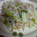 ひかげ's cooksnap of when they made 白菜ともやしのツナ炒め.