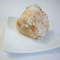 ちび坊ママ's cooksnap of when they made ★ドッキドキンおにぎり★.