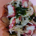 mi-ko☆'s cooksnap of when they made タコと新玉ねぎの酢の物.