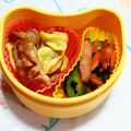 yukanosuke's cooksnap of when they made 彩りおかず！ピーマンと人参の塩昆布炒め.