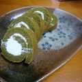 aas＠31's cooksnap of when they made ★お抹茶たっぷり♪抹茶ろーるけーき★.