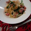 tomokichi0907's cooksnap of when they made ✿ゴロゴロベーコン✿和風パスタ.