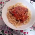 しゅりりーぬ's cooksnap of when they made ツナときのこのトマトクリームパスタ♪♪.