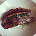 paq8703's cooksnap of when they made さんまの蒲焼.