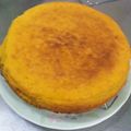 _mao's cooksnap of when they made しっとりふわふわ豆乳かぼちゃケーキ♪.
