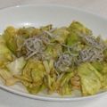 ＊まめゴマ＊'s cooksnap of when they made キャベツバター炒め！カリカリじゃこ乗せ♪.