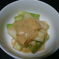 りょうちゃん００７'s cooksnap of when they made 甘～い♪長ネギの酢味噌和え.