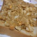 まさととさとみ's cooksnap of when they made ちょっと濃い目な？！たまごサンドの中身.