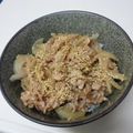RuSoママ's cooksnap of when they made 元気もりもり☆ボク豚丼！白だし大好き.