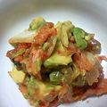 しんしょうはは's cooksnap of when they made おつまみに！　アボカドキムチまぐろ.