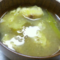 海天藍's cooksnap of when they made 『えのき氷』で旨みたっぷり♪おねぎスープ.