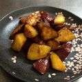 さやちぃ's cooksnap of when they made カロリーダウン揚げない大学芋❤レモン風味.