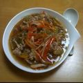 nikoniko mama's cooksnap of when they made 簡単！豚肉と筍のあんかけチャーハン.