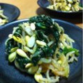 さりか＠'s cooksnap of when they made 豆もやしとほうれん草の簡単ナムル*.