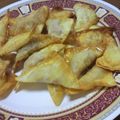 あおぞら72's cooksnap of when they made おつまみに♪ ツナとチーズの揚げワンタン.