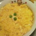 あきらぶ☆'s cooksnap of when they made 玉子だけで☆天津飯風（中華たまご丼）.
