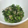 サーフブレイド's cooksnap of when they made 美味しい♪小松菜シーチキン和え♪.