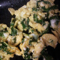 жゆきにゃж's cooksnap of when they made シャキッとふわぁ〜水菜の卵とじ.