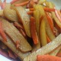 yuki219's cooksnap of when they made じゃがいもとにんじんのきんぴら.