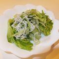 ☆まきりん☆'s cooksnap of when they made しらすとレタスのふわふわサラダ.