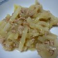 のすけのすけ's cooksnap of when they made 簡単♪ヘルシー♪大根と鶏ひき肉の炒め煮.
