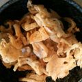 ゆっきぃりんご's cooksnap of when they made カリカリ❤油揚げと青梗菜のごまだれ和え.