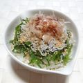 うまうま・らぶ's cooksnap of when they made 簡単１人ランチに♪釜あげしらす丼.