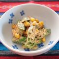 バカリャウ's cooksnap of when they made おくらとコーンのマヨサラダ.