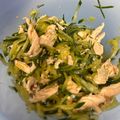 LIGHTちゃん's cooksnap of when they made ささみときゅうりともやしの中華サラダ.