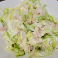 クックM96XDX☆'s cooksnap of when they made レンジで簡単！ キャベツのツナマヨサラダ.