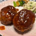 Nya6nya6's cooksnap of when they made 豚肉ハンバーグ、エノキ＆れんこん入り。.