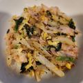 クックECV9QY☆'s cooksnap of when they made ハムとジャガイモの卵&チーズ炒め.