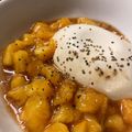おーぶんおーぶん's cooksnap of when they made 柿のバルサミコ酢ソテー添ナチュラルとうふ.