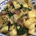 ⭐︎みゃぐみん⭐︎'s cooksnap of when they made 豆苗と油揚げのカリカリベーコン炒め.