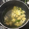 Myu's cooksnap of when they made ふわふわ☆ささみと卵のお吸い物.