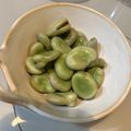 mayumayu49's cooksnap of when they made そら豆の茹で方　ほくほく塩味♫.