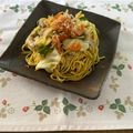 yesmama's cooksnap of when they made 焼きそばに干しエビでカルシウムプラス.
