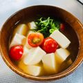 azbjbn's cooksnap of when they made トマト★味噌汁.