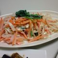 ササトモ's cooksnap of when they made 大根×人参×ベーコンの和風マヨサラダ☆.