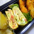 yukiはぴ's cooksnap of when they made お弁当に！お好み風☆卵焼き.