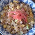 あかりん638's cooksnap of when they made 鮭フレークレタス炒飯☆彡.
